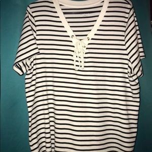 Women’s crisscross shirt